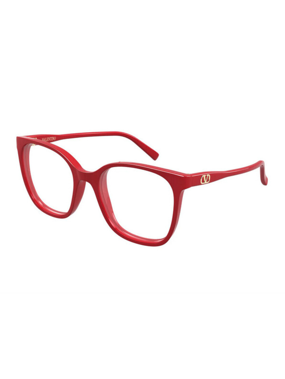 Valentino VG0019O 003 Red Cat Eye Optical Eyeglasses Frames Women Italy